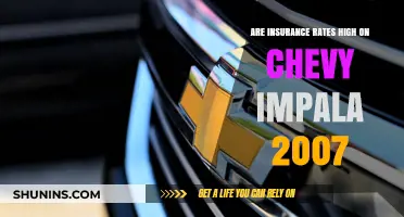 Insurance Rates for 2007 Chevy Impalas: Why So High?