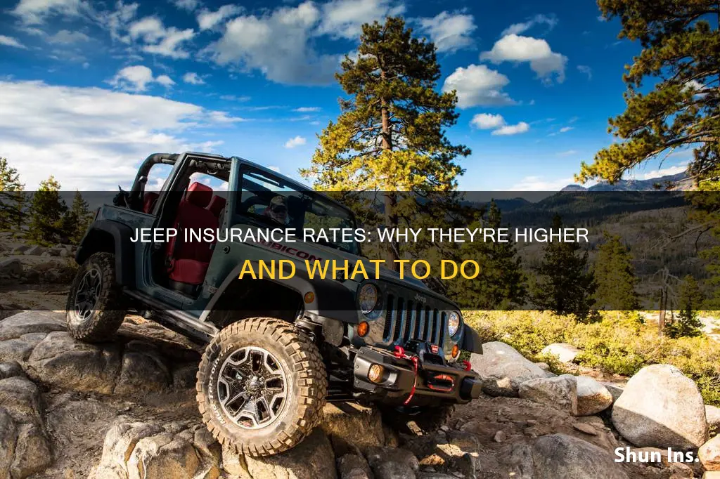are insurance rates higher on jeeps