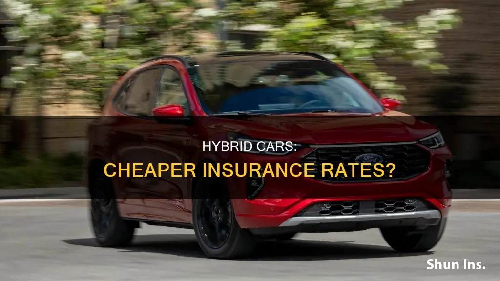 are insurance rates lower on hybrids