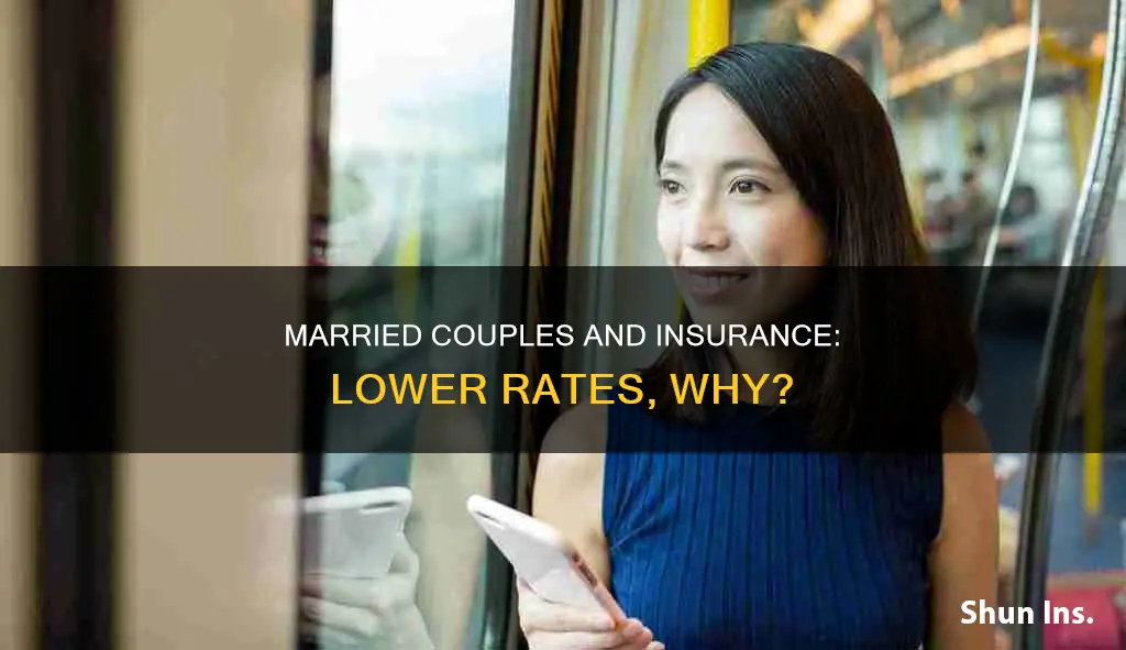are insurance rates lowered for married couples
