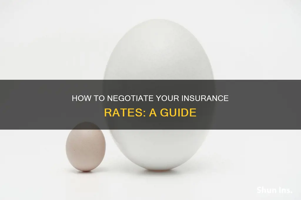 are insurance rates negotiable