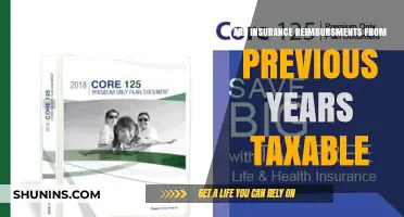 Understanding Taxable Insurance Reimbursements From Previous Years