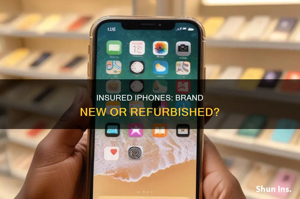 are insurance replaced iphones new