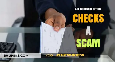 Insurance Return Checks: Scam or Legit?