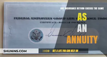 Insurance Return Checks: Annuity or Not?