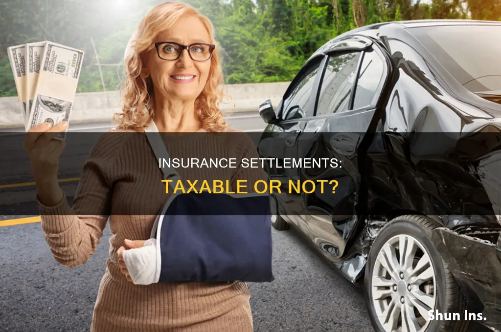 are insurance settlements taxable irs