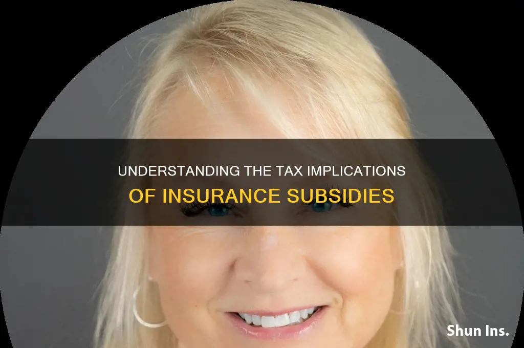 are insurance subsidies taxable