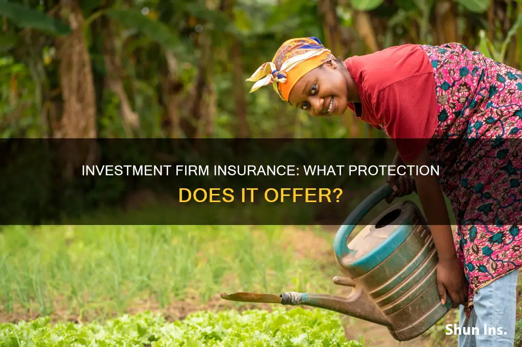 are investment firms insured