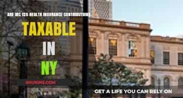 Are IRC 125 Health Insurance Contributions Taxable in NY?