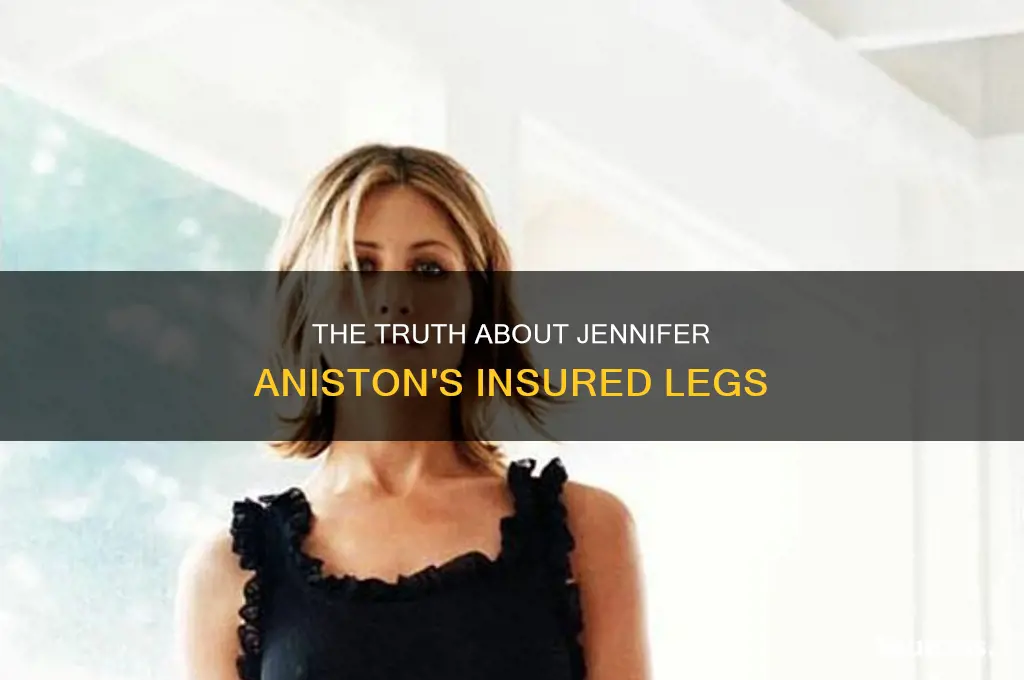are jennifer annitons legs insure