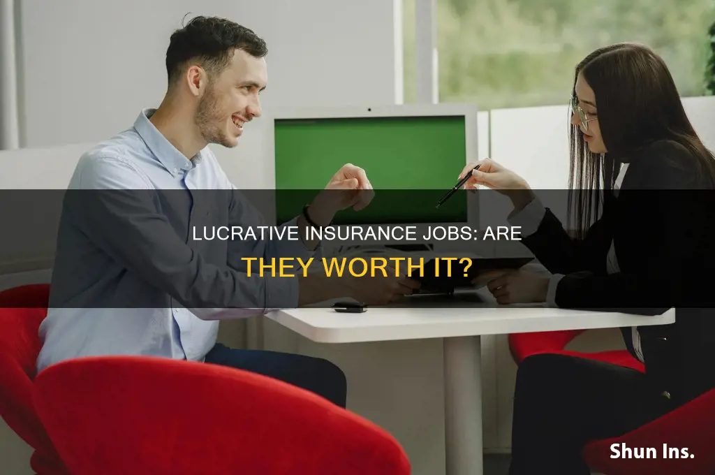 are jobs in the insurance industry profitibale