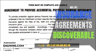 Life Insurance Agreements: What's Discoverable?