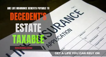 Life Insurance Benefits: Taxable Estate Payouts?