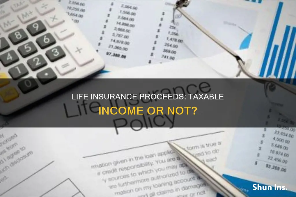 are life insurance proceeds included in gross income