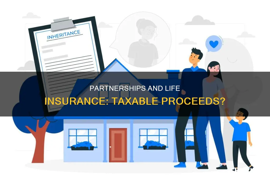 are life insurance proceeds taxable to a partnership