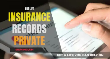 Life Insurance Records: Privacy and Confidentiality