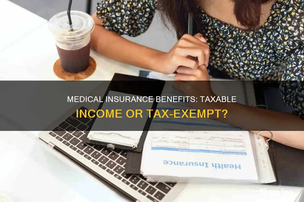 are long term medical insurance benefits considered taxable income