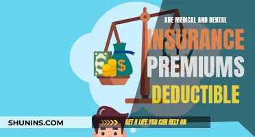 Medical and Dental Insurance Premiums: What's Deductible?