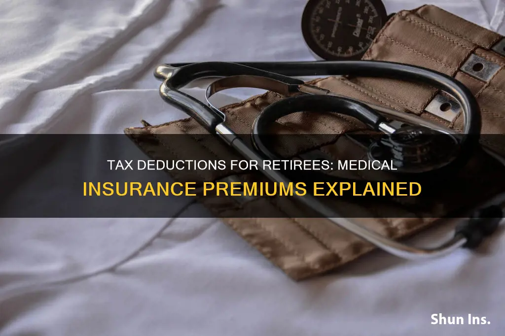 are medical insurance premiums tax deductible for retirees