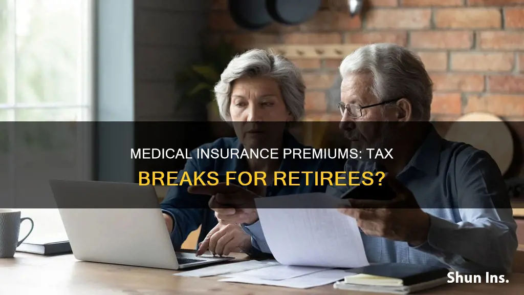 are medical insurance premiums tax deductible for retirees