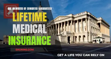 Congress Members: Lifetime Medical Insurance or Not?