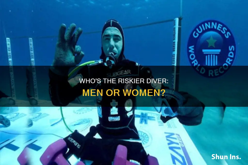 are men or woman higher divers insurance risk