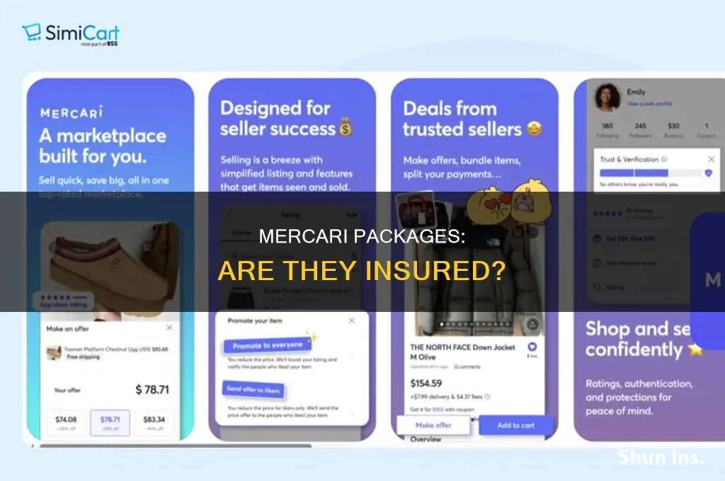 are mercari packages insured