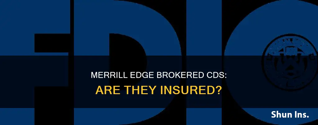 are merrill edge brokered cds at foreign banks insured