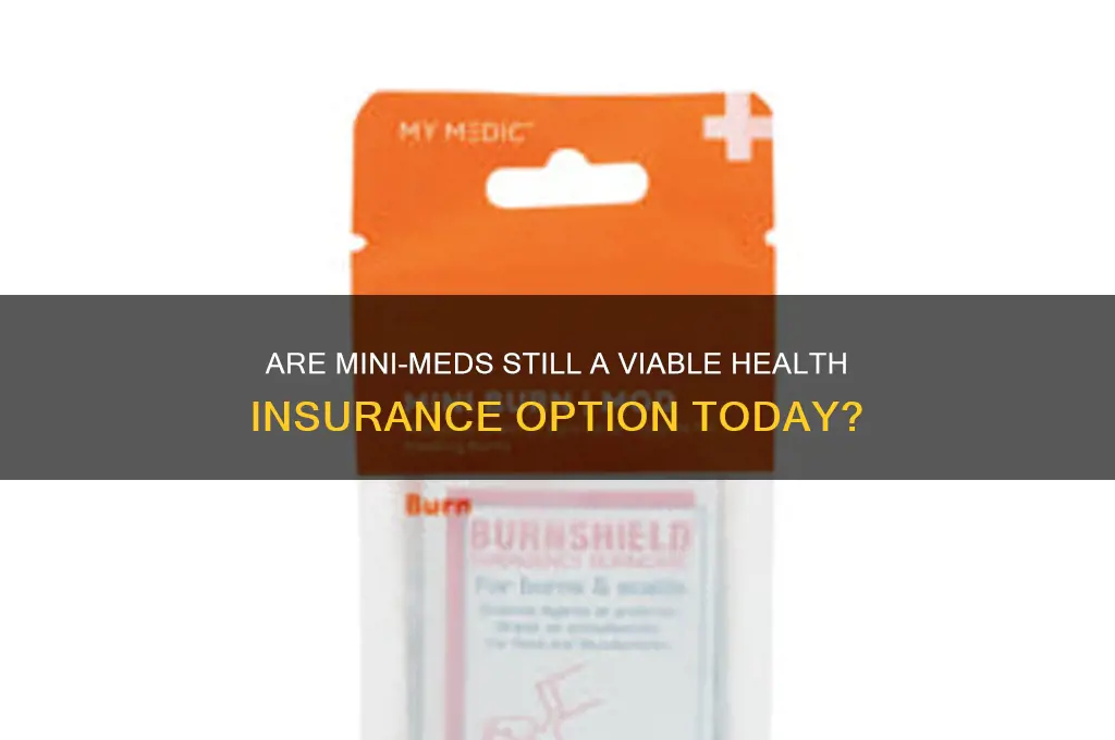 are mini-meds still viable for health insurance