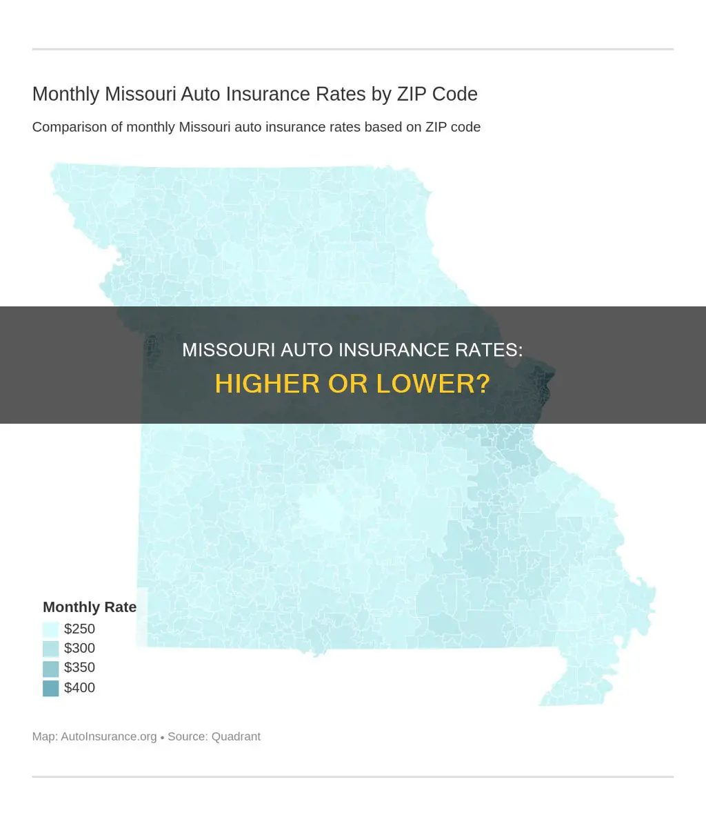 are missouri auto insurance rates higher