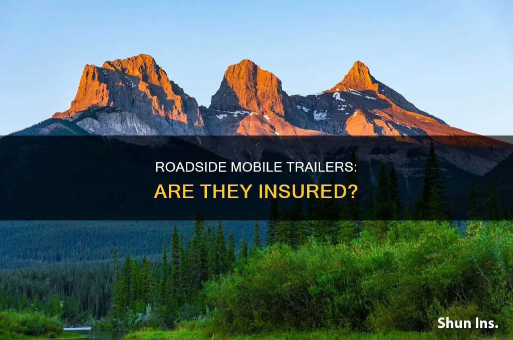 are mobile trailers on the road have to be insured