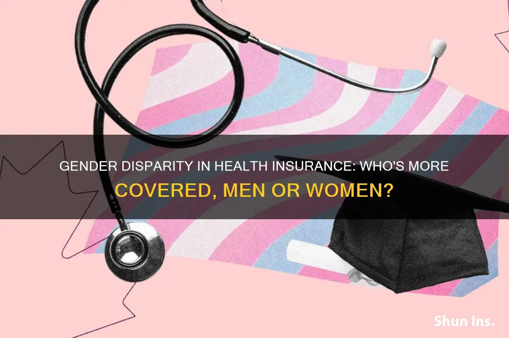 are more men or women health insurance