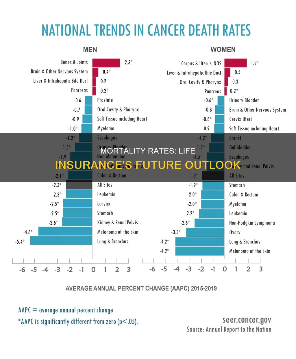 are mortality rates getting better or worse in life insurance