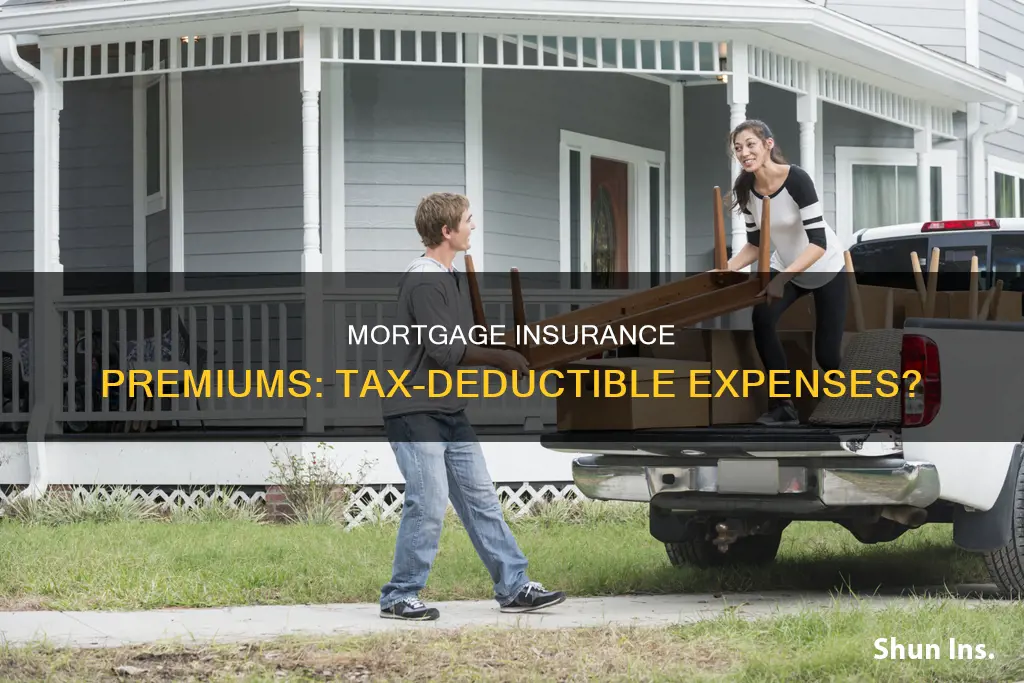 are mortgage insurance preiums tax decutible
