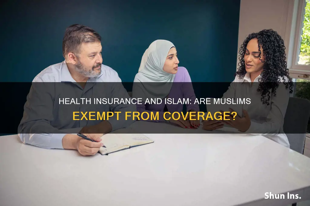 are muslims exempt from having to have health insurance