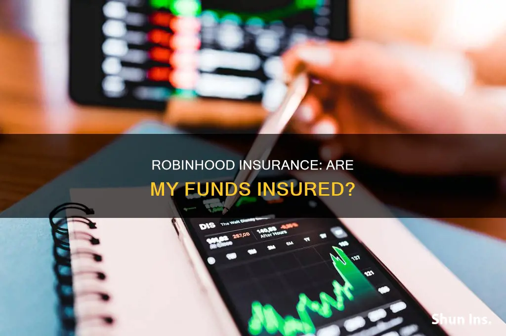 are my funds sitting in robinhood insured