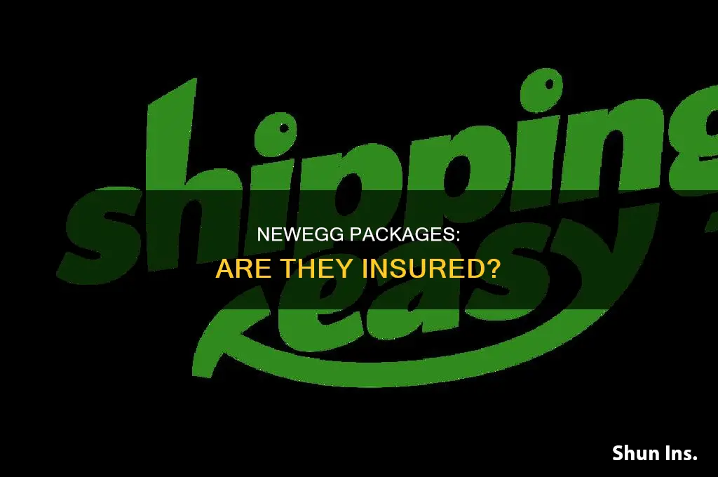 are newegg packages insured