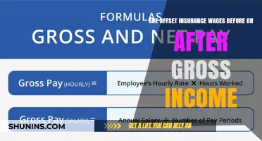 Offset Insurance Wages: Before or After Gross Income?