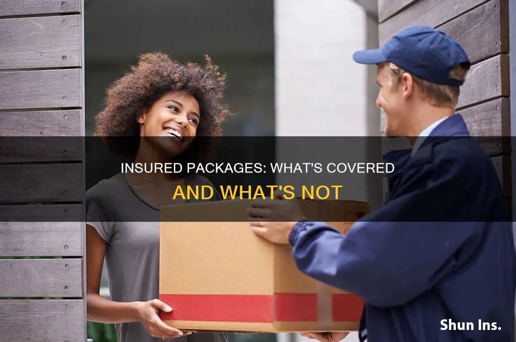 are packages insured