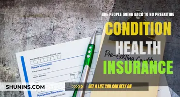 Revisiting No Preexisting Condition Health Insurance: Are Consumers Returning?