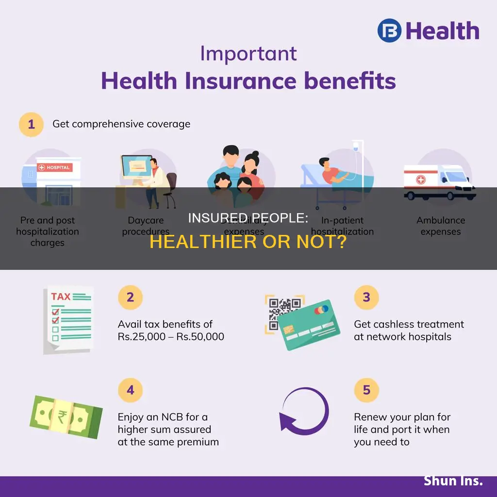 are people with insurance healthier