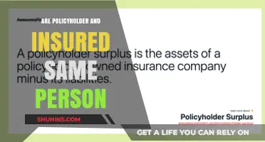 Policyholder and Insured: Are They Synonymous?
