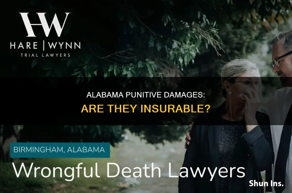 are punitive damages insurable in alabama