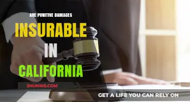 Are Punitive Damages Insurable in California? Legal Insights