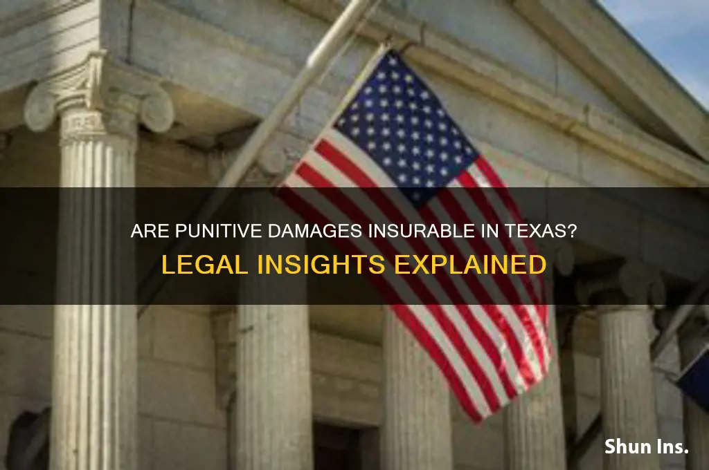 are punitive damages insurable in texas