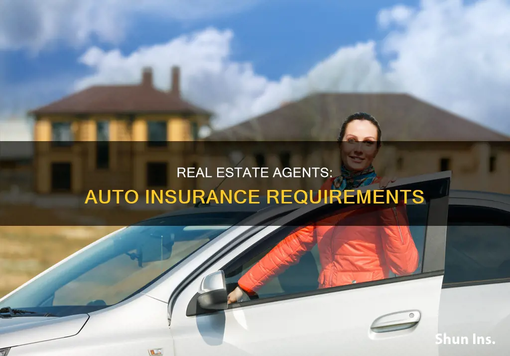 are real estate agents require to have specific auto insurance