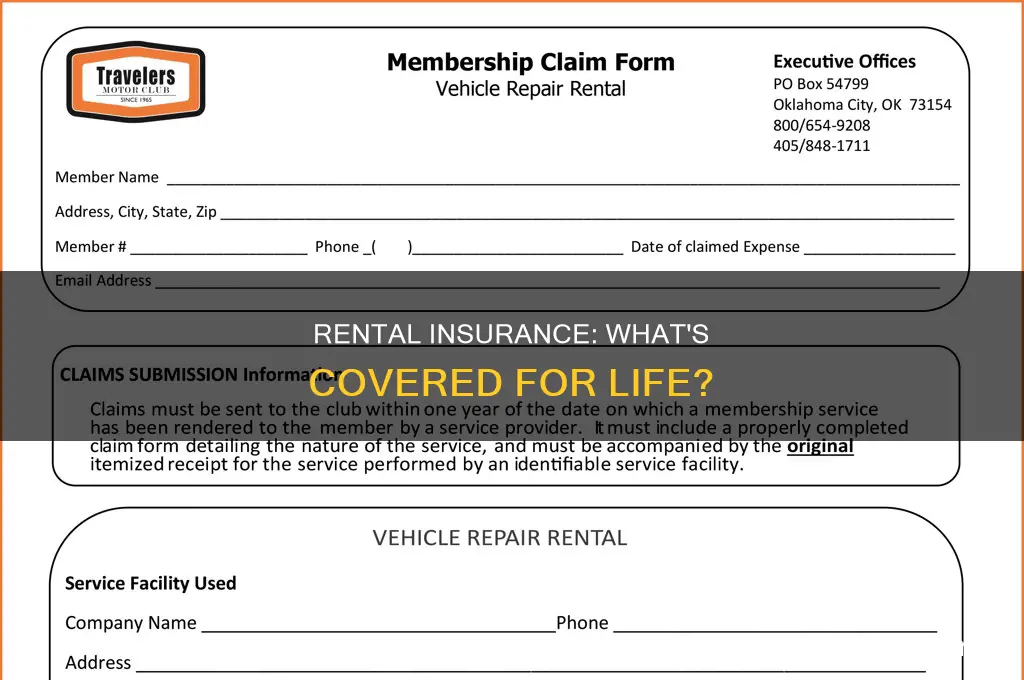 are rental insurance payouts for a lifetime