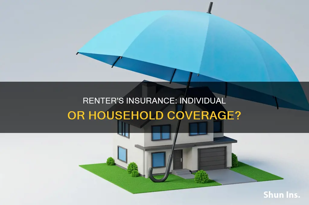 are renter insurance for individual or entire household