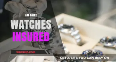 Rolex Watches: Are They Insured Against Loss or Theft?