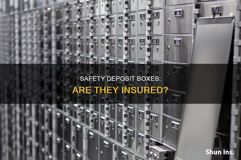 are safety deposit boxes insurance